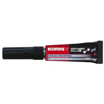 Photo Colle instantanée PowerGlue Gel - 3 g : KORES