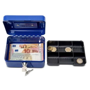 Photo 56101-37 MAUL : Caissette à monnaie - Bleu 