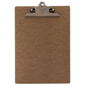 Photo Porte-bloc A4 en bois - 230 x 330 mm - Marron SECURIT