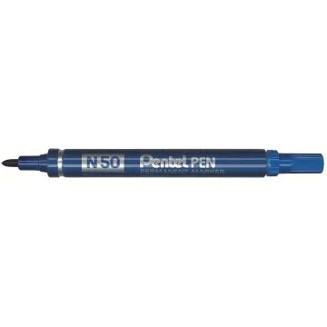 PENTEL : Marqueur permanent N50 - Bleu - N50-CE
