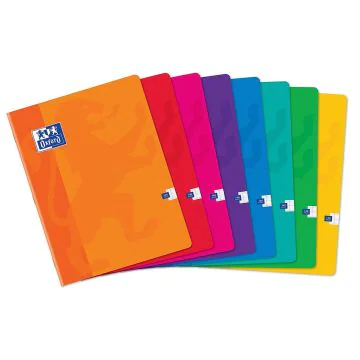 Photo Cahier - 140 pages Grands carreaux - 240 x 320 mm OXFORD