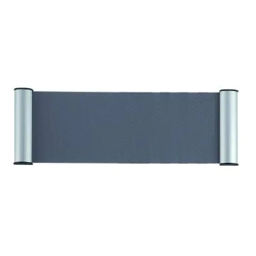 Photo Plaque de porte 180 x 60 mm - Argent : FRANKEN BS0601
