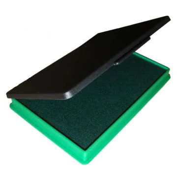 Photo Tampon encreur Stampo - Vert : KORES SF71571