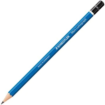 Photo STAEDTLER 100-B : Crayon graphite Mars Lumograph - B