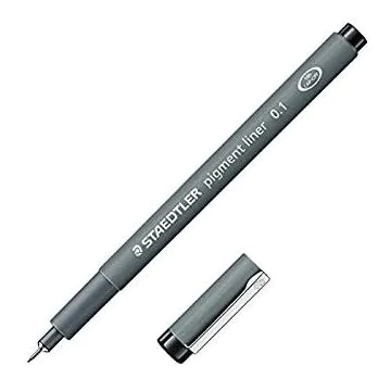 photo STAEDTLER : Stylo feutre Fineliner 308 Noir 0,10 mm Dessin