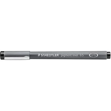 Photo STAEDTLER : Stylo feutre Fineliner 308 - Noir  0,50 mm Dessin