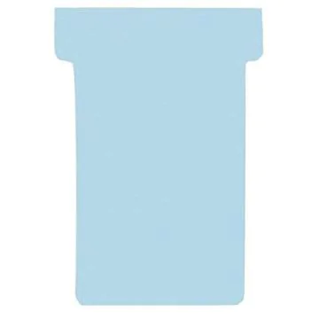 Photo Fiches T - Indice 2 - Bleu Clair : FRANKEN Lot de 100