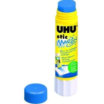 Photo UHU : Bâton de colle stick Magic coloré - 21 g 80