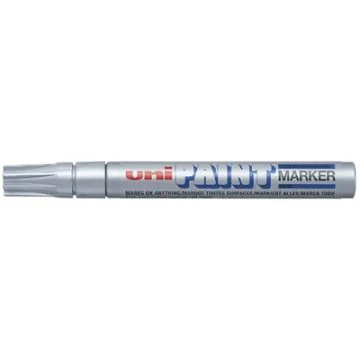 UNI-BALL PX-20 AR : Marqueur permanent Paint PX20 - Argent Modèle