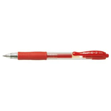 Stylo roller à encre gel G-2 05 - Rouge : PILOT Visuel