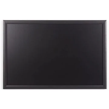 Tableau noir - Cadre noir - 900 x 600 mm : BI-OFFICE Photo