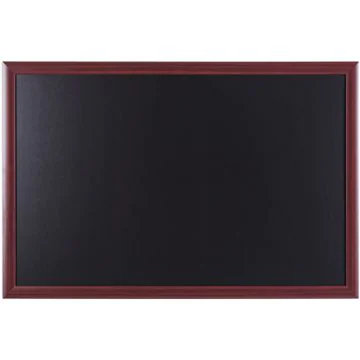 Tableau noir - Cadre Merisier - 1200 x 900 mm : BI-OFFICE Photo