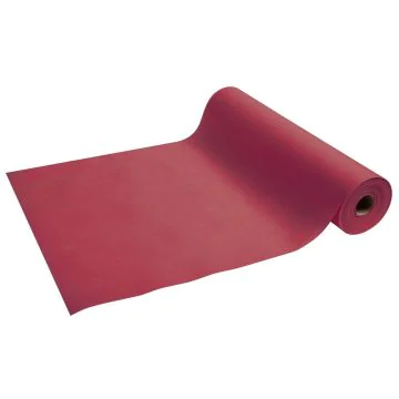 Rouleau de 27 M - Nappe tête à tête - 40 x 90 cm - Bordeaux COGIR Spunbond Image