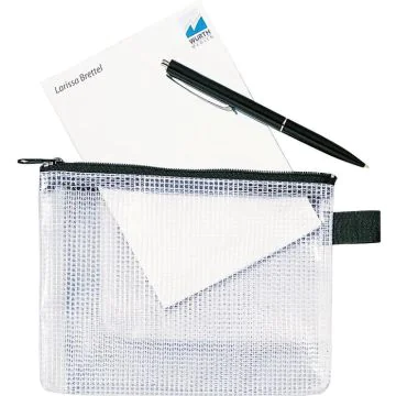 Sac à fermeture éclair - 148 x 210 mm - Noir : REXEL Visuel