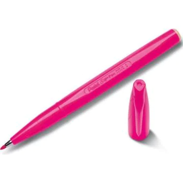 Stylo feutre Sign Pen S520 - Bleu clair PENTEL ARTS