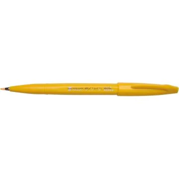 Stylo feutre Sign Pen SES15 - Jaune : PENTEL ARTS