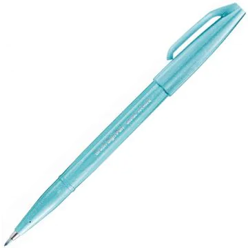 Stylo feutre Sign Pen SES15 - Bleu Pastel : PENTEL ARTS