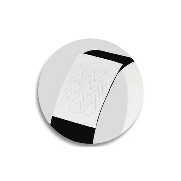 EB215 SIGEL  : Lot de 120 bracelets d'identification Super Soft - Noir