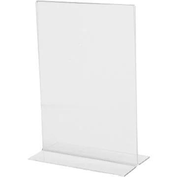 SIGEL : Présentoir de table droit - A5 portrait