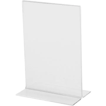 Présentoir de table droit - A6 portrait : SIGEL Visuel