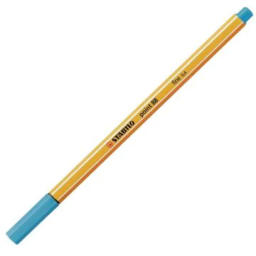 STABILO  : Stylo-feutre Fineliner 88/32 - Bleu moyen image