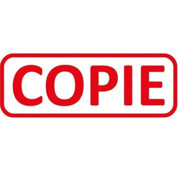 COPIE : Tampon X-Print : TRODAT 4912  tampon