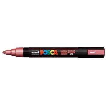 Marqueur Peinture Posca PC 5M - Rouge métallique UNIBALL Modèle