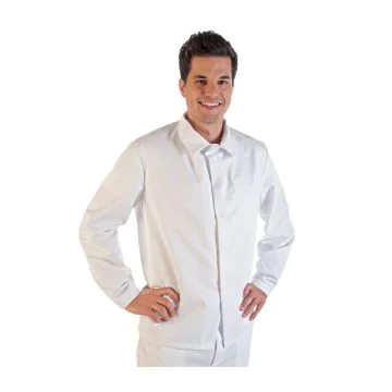 Veste Agro-alimentaire - Blanc - Taille M : HYGOSTAR Visuel