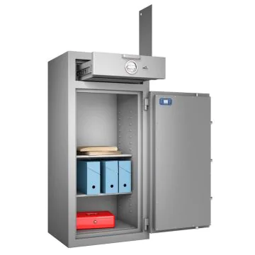 Coffre de dépôt de fonds - Classe 3 - Serrure électronique - HARTMANN Zephir Dépôt 1203