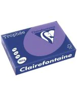 Ramette de papier Trophée de 250 feuilles A4 160g - Violine : CLAIREFONTAINE Visuel