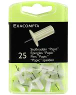 14900E Boite de 25 épingles - Blanc Exacompta photo