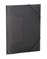 Chemise à élastiques A3 en PP translucide - Noir HERMA photo