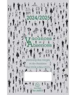 Planning des Congés 2024 / 2025 - Vacances et absences EXACOMPTA 