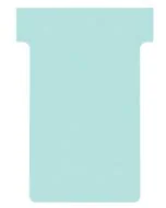 Fiches T - Indice 2 / 60 mm - Bleu : NOBO Lot de 100 visuel