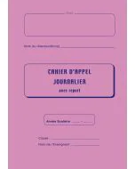 Cahier d'appels journaliers 36286 ELVE : Lot de 5 