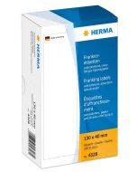 4328 HERMA : Etiquettes d'affranchissement doubles - 130 x 40 mm