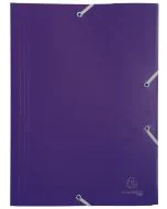 Chemise à élastiques - Violet EXACOMPTA Eco Visuel