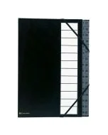 EXACOMPTA : Trieur numérique - 32 compartiments - Noir 56032E