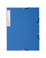 EXACOMPTA 56982E : Chemises Forever à élastiques - Bleu 