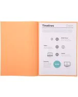 Sous-chemises pour dossier A4 Bulle EXACOMPTA 850102E