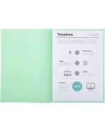 Sous-chemises pour dossier A4 Vert EXACOMPTA 850104E