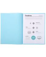 Sous-chemises pour dossier A4 Bleu clair EXACOMPTA 850106E