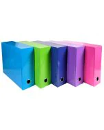 EXACOMPTA : Boîtes de classement Assortiment Iderama - Dos 90 mm 89929E