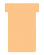 Fiches T - Indice 2 / 60 mm - Beige : NOBO Lot de 100 visuel