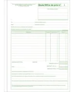 DEVIS / OFFRE DE PRIX Carnet autocopiant Tripli (13146E Exacompta) MODELE