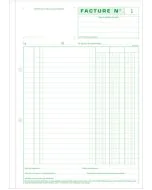 Photo FACTURE sans TVA - Carnet autocopiant Dupli - 297 x 210 mm EXACOMPTA