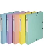 Photo Boîte de classement - Dos 40 mm - Assortiment EXACOMPTA Aquarel Image