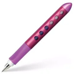 Stylo plume éducatif Scribolino pour droitier - Mûre : FABER CASTELL Photo