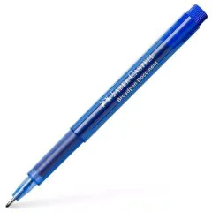 Stylo feutre Broadpen 1554 - Bleu : FABER CASTELL Visuel