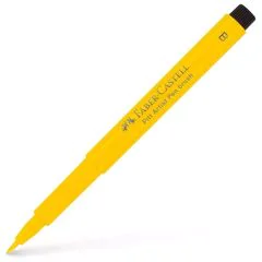 Feutre à encre de chine PITT artist pen - Jaune de cadmium : FABER CASTELL Photo